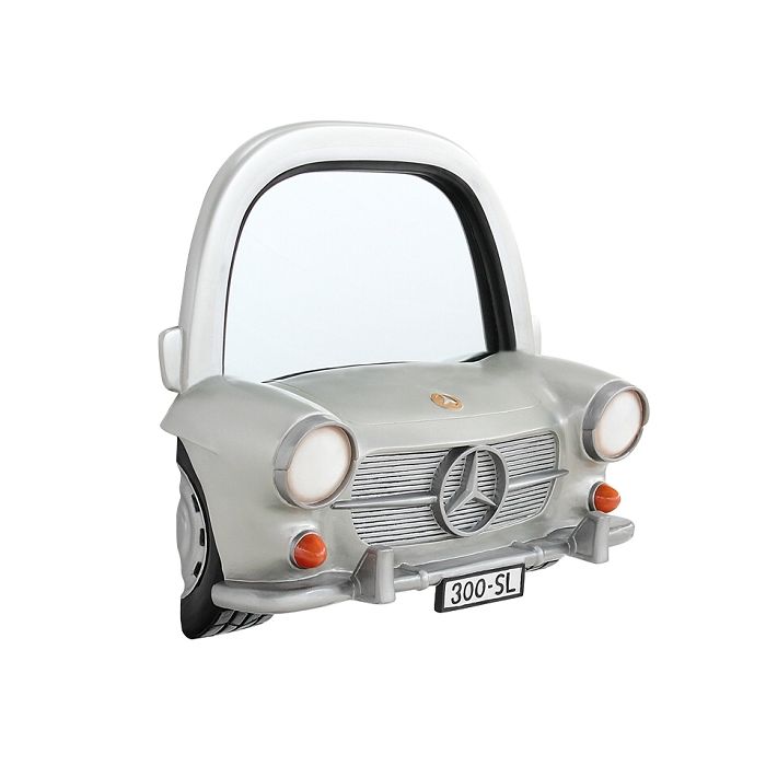 Spiegel Mercedes Benz Silber verkleinert Spiegel