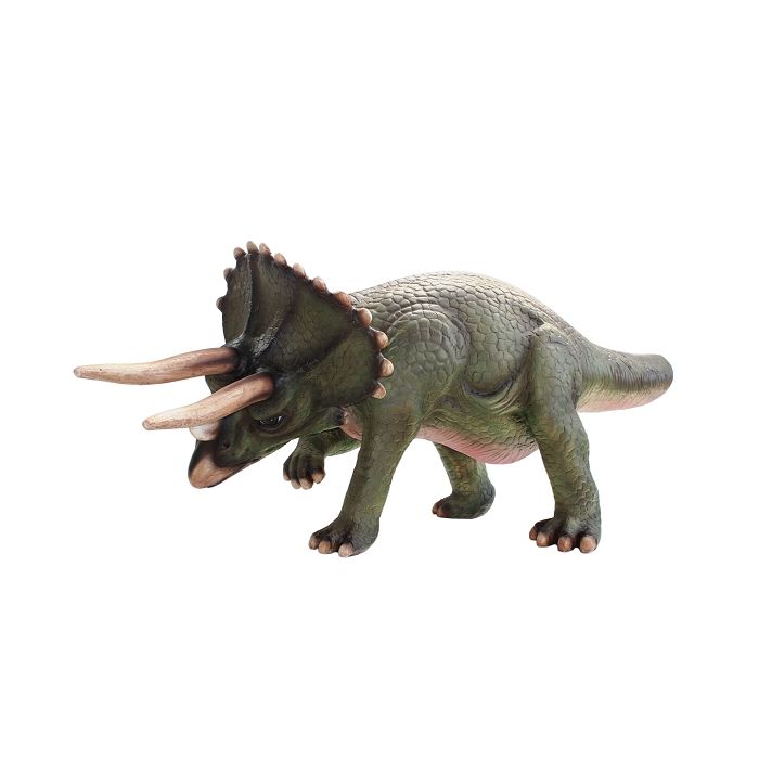 Dinosaurier Triceratops mittel lebensgroß Deko- & Werbefigur