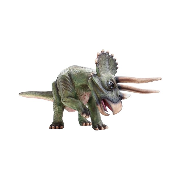 Dinosaurier Triceratops mittel lebensgroß Deko- & Werbefigur