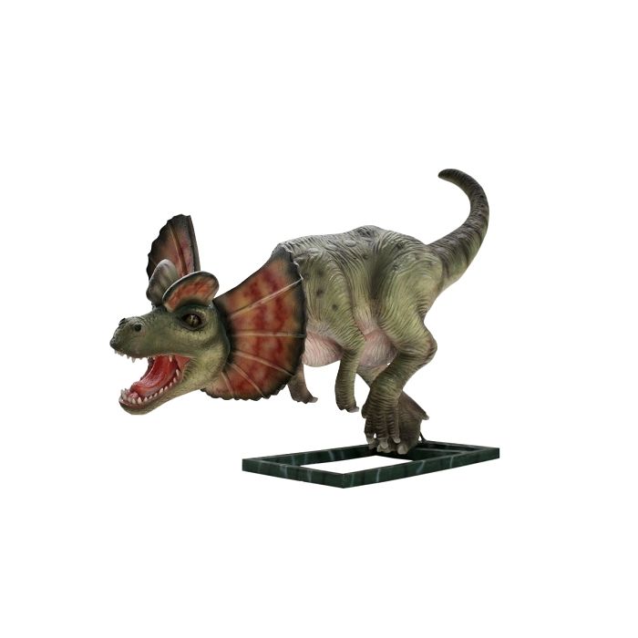 Dinosaurier Dilophosaurus mittel lebensgroß Deko- & Werbefigur