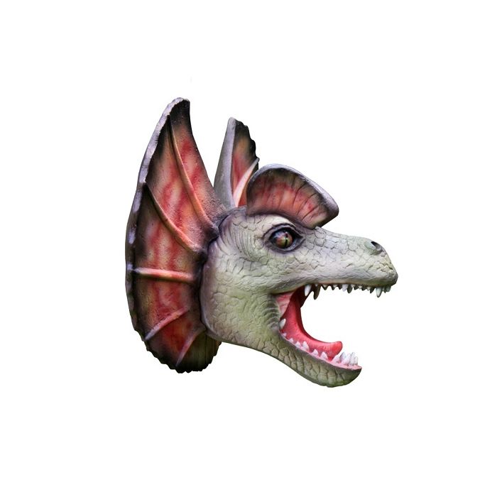 Dinosaurier BabyDilophosauruskopf lebensgroß Dekoköpfe & Büsten