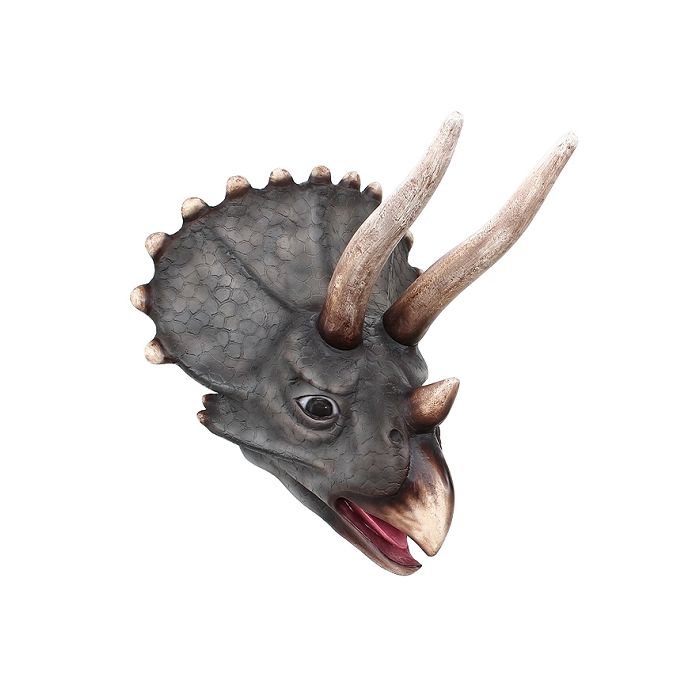 Dinosaurier Triceratopskopf lebensgroß Dekoköpfe & Büsten