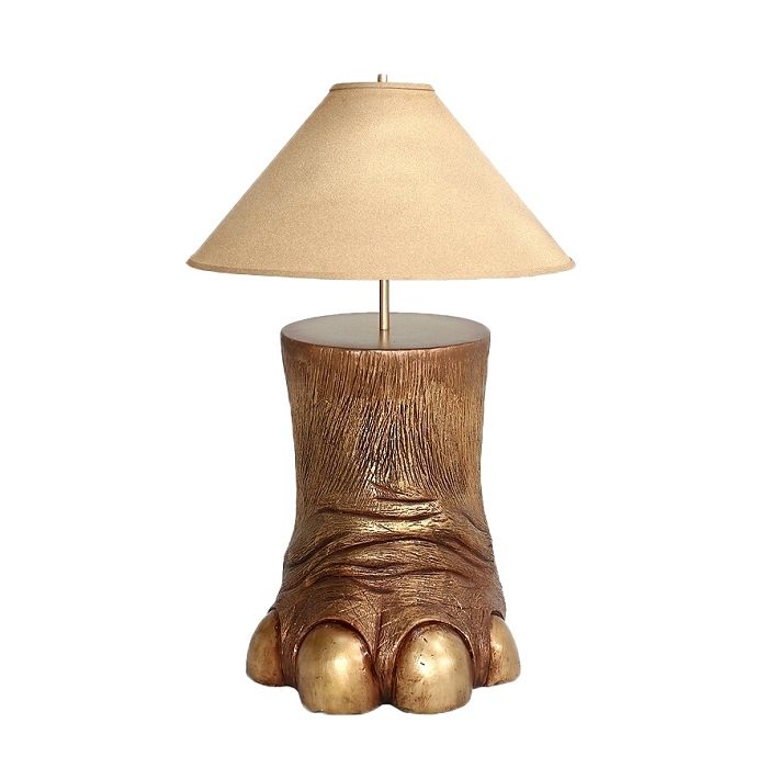 Elefantenfuß Lampe lebensgroß Beleuchtung
