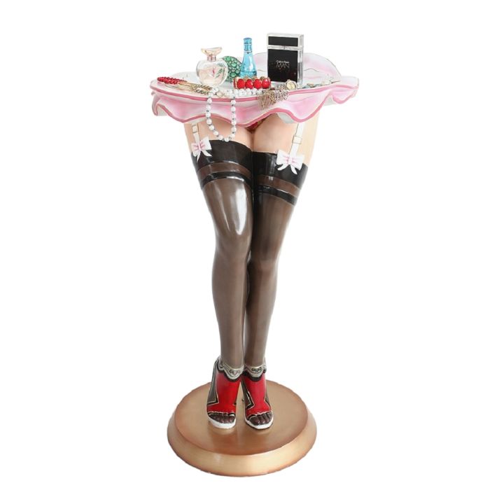 Sexy Frauenbeine Tischlein lebensgroß Tisch