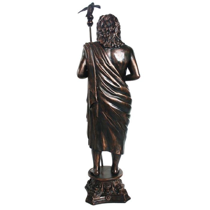Zeus Griechische Statue Bronze lebensgroß Deko- & Werbefigur