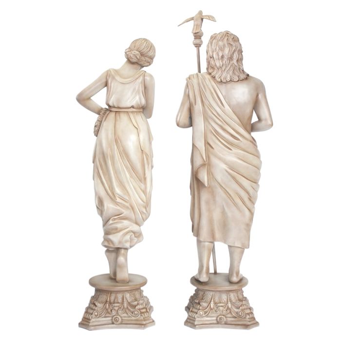 Zeus und Aphrodite Griechische Statuen lebensgroß Deko- & Werbefigur