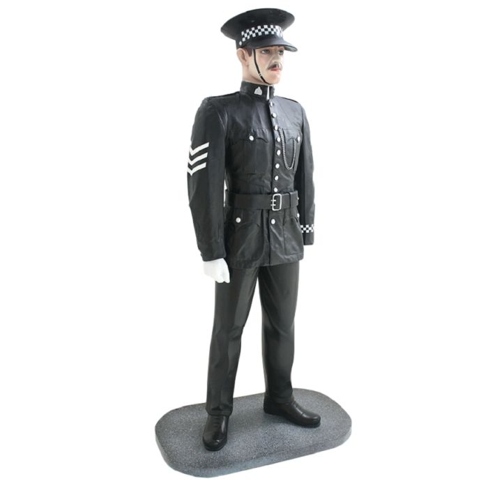 Britischer Polizist lebensgroß Deko- & Werbefigur