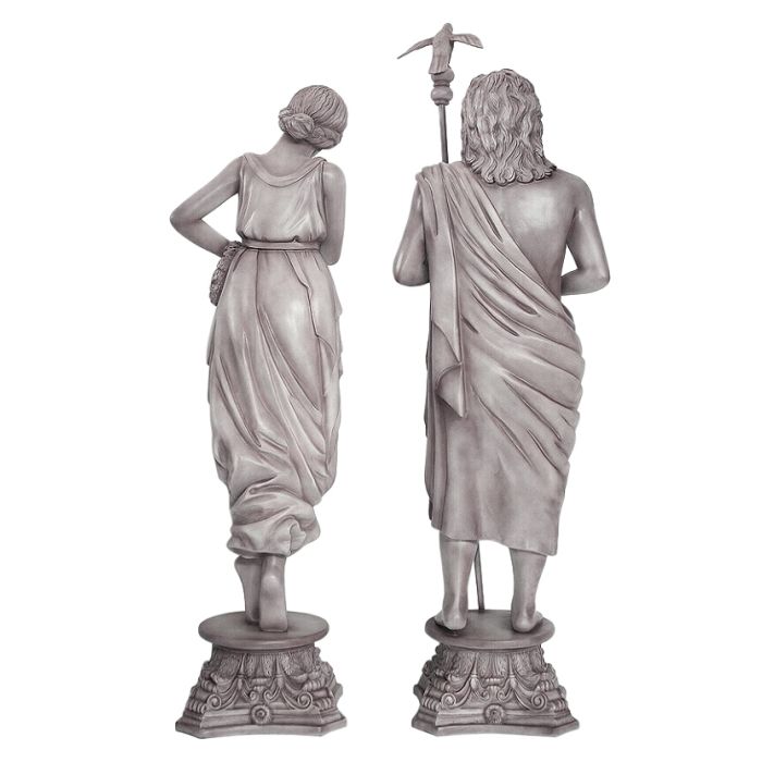 Zeus und Aphrodite Griechische Statuen Granit lebensgroß Deko- & Werbefigur
