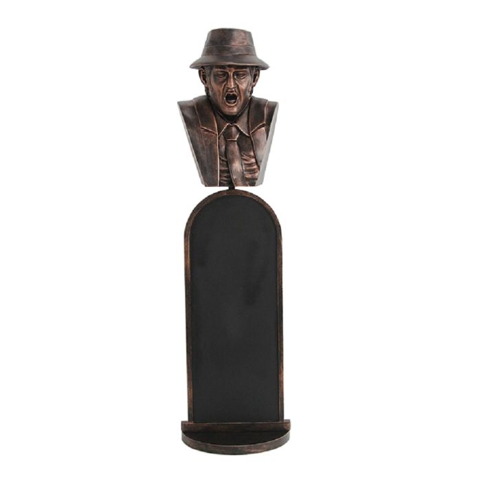 bronze Jake Büste Angebotstafel lebensgroß Angebotstafel