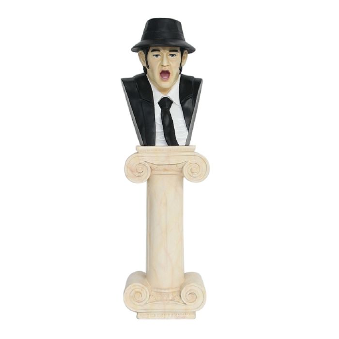 Jake Blue Büste Bronze auf Säule lebensgroß Dekorationsfigur