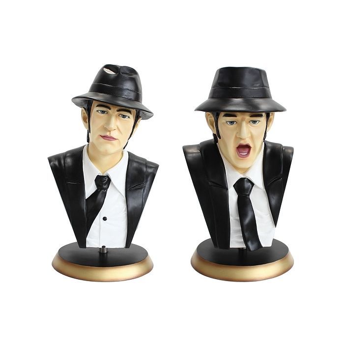 Elwood und Jake Blue Büsten lebensgroß Dekorationsfigur