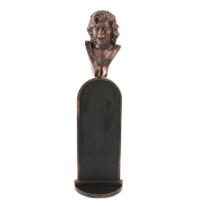 bronze Marilyn Büste Angebotstafel lebensgroß Angebotstafel