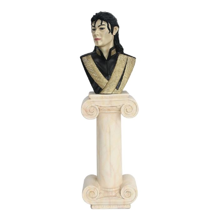 Michael Büste auf Säule lebensgroß Dekorationsfigur