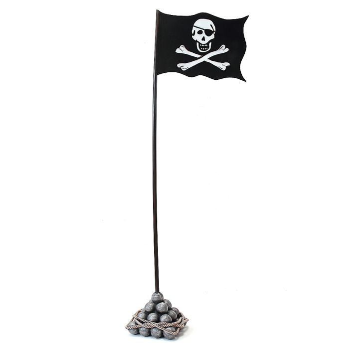 Flagge lebensgroß Dekorationsfigur