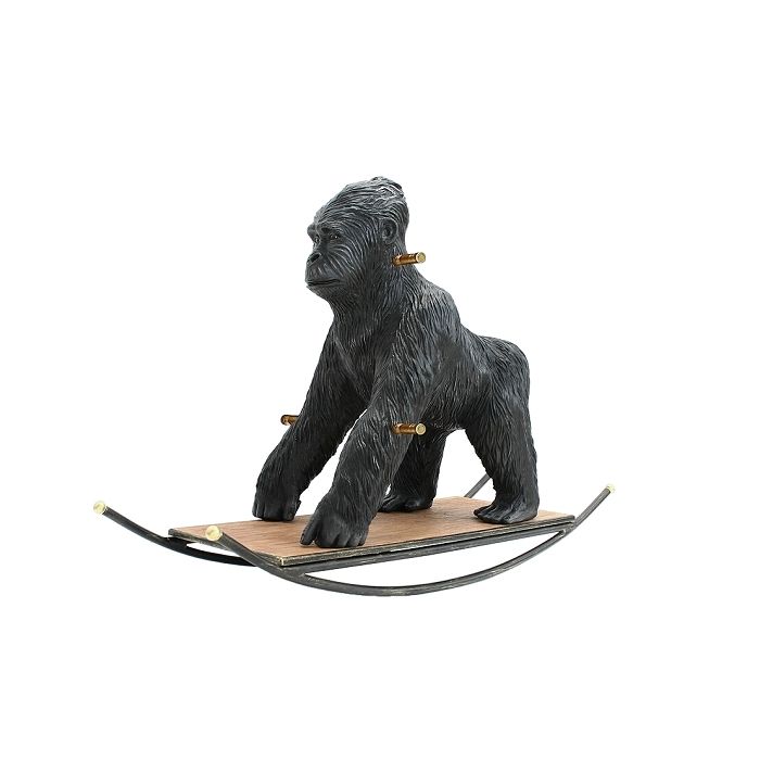 Gorilla aus Tarzan Schaukel lebensgroß Schaukelfunktion
