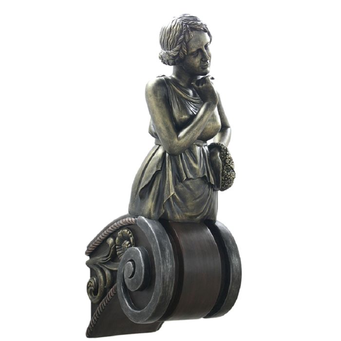 Aphrodite auf Kapitell verkleinert Dekorationsfigur