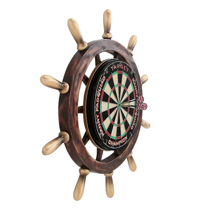 Schiffssteuer Dart lebensgroß Diverse Funktionen