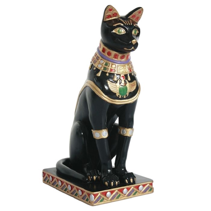 ägyptische Katze lebensgroß Dekorationsfigur