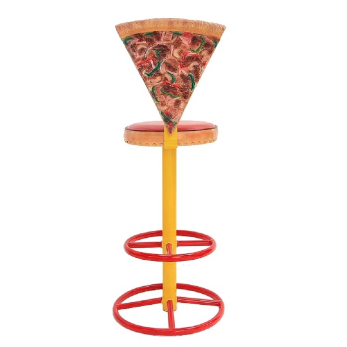 Pizzastuhl hoch vergrößert Sitzmöglichkeit