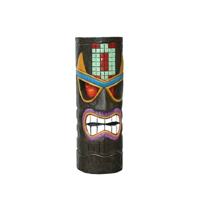 Tiki Maske 5 verkleinert Dekoköpfe & Büsten