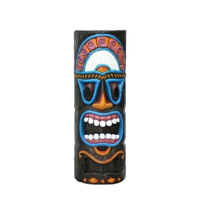 Tiki Maske Wanddeko 4 lebensgroß Dekorationsfigur
