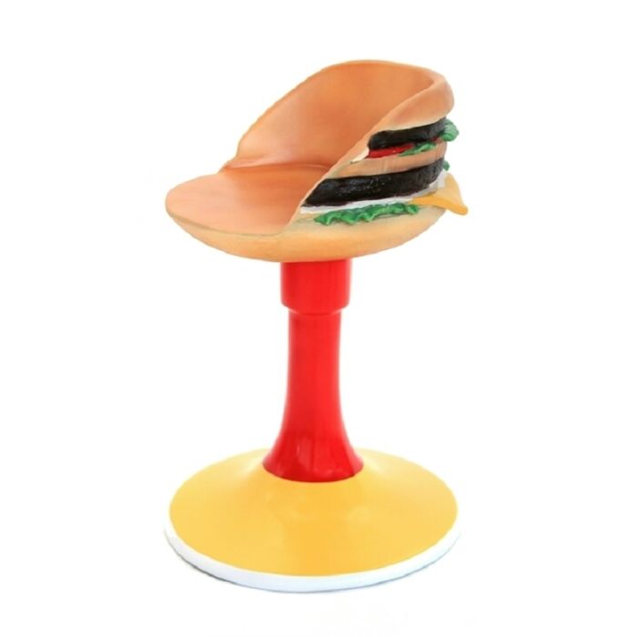 Burgerstuhl vergrößert Sitzmöglichkeit