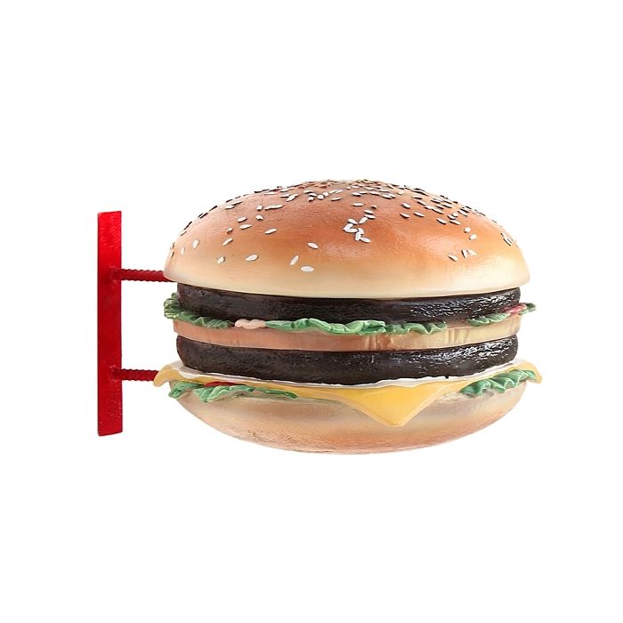 Burger für Wand vergrößert Deko- & Werbefigur