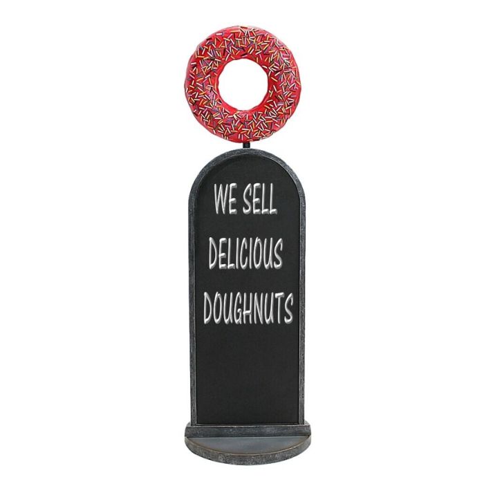 Donut rot Angebotstafel vergrößert Angebotstafel