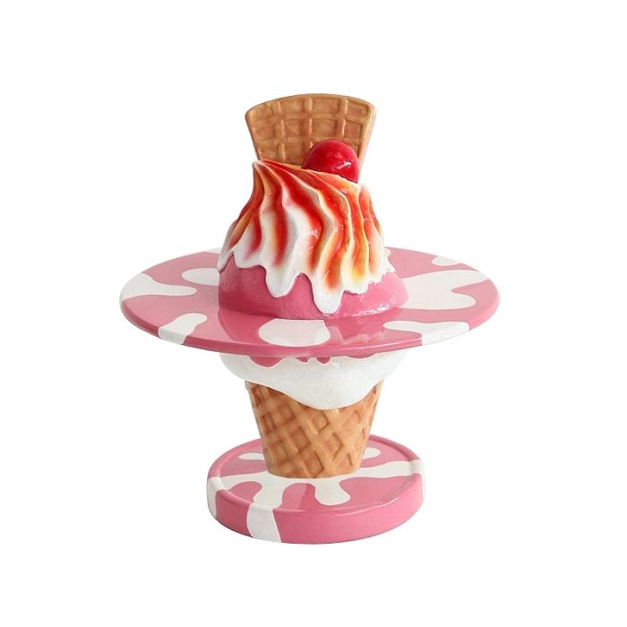 Eiscreme Tisch vergrößert Tisch