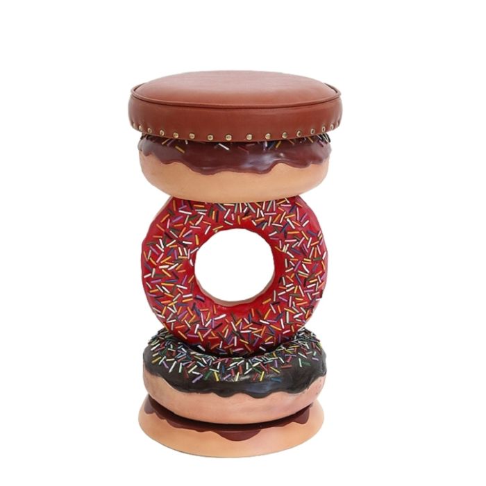 Donuthocker groß vergrößert Sitzmöglichkeit