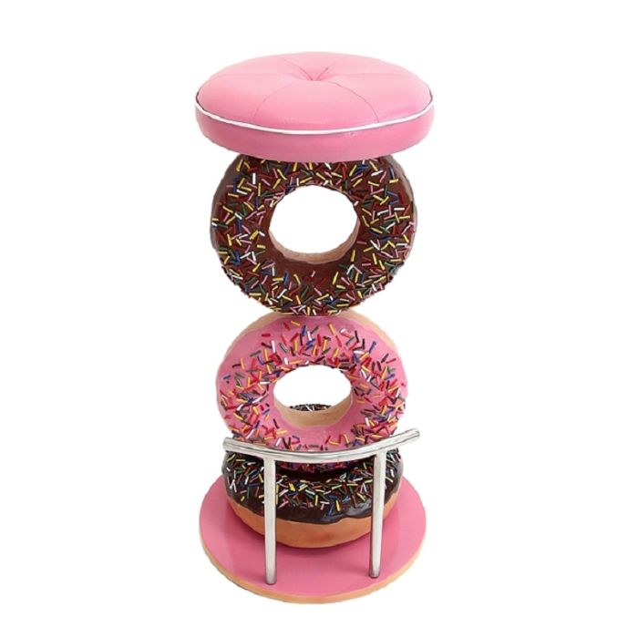 Donut Barhocker vergrößert Sitzmöglichkeit
