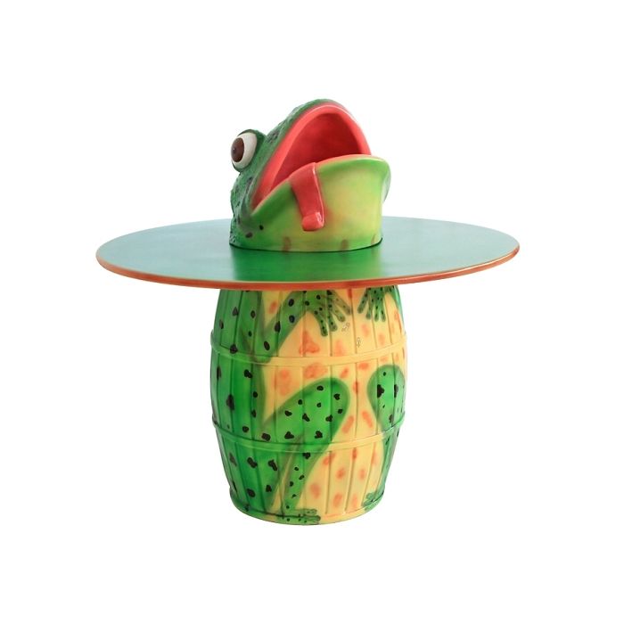 Froschtisch verkleinert Tisch