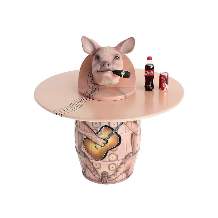 Schweinetisch lebensgroß Tisch