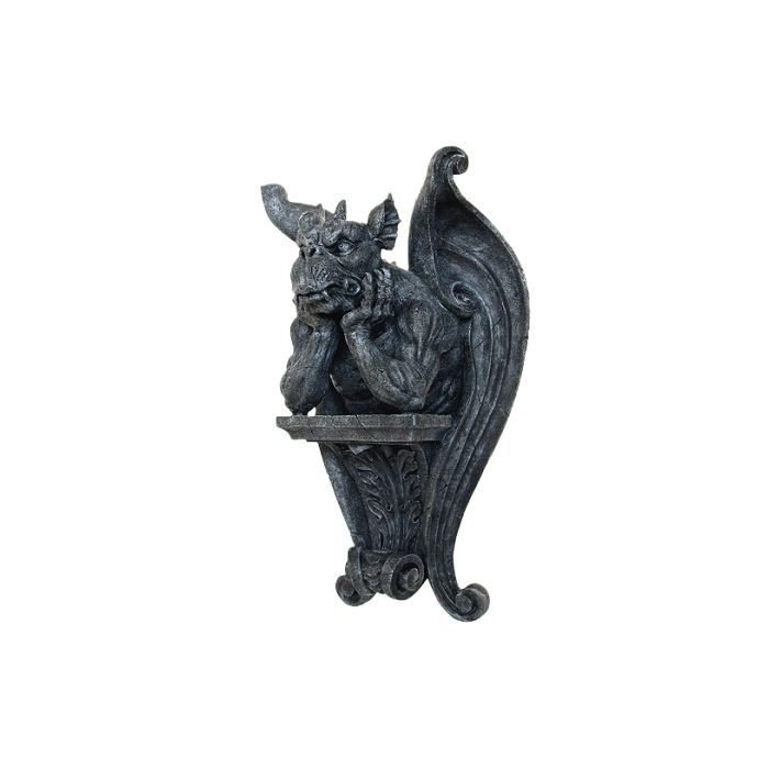 Gargoyle auf Kapitell verkleinert Dekorationsfigur