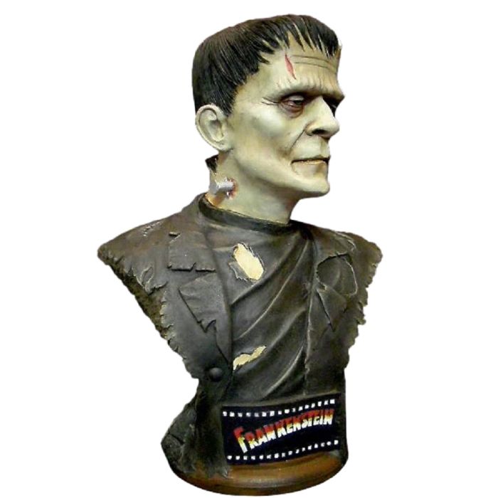 Monster Frankenstein Büste lebensgroß Dekoköpfe & Büsten