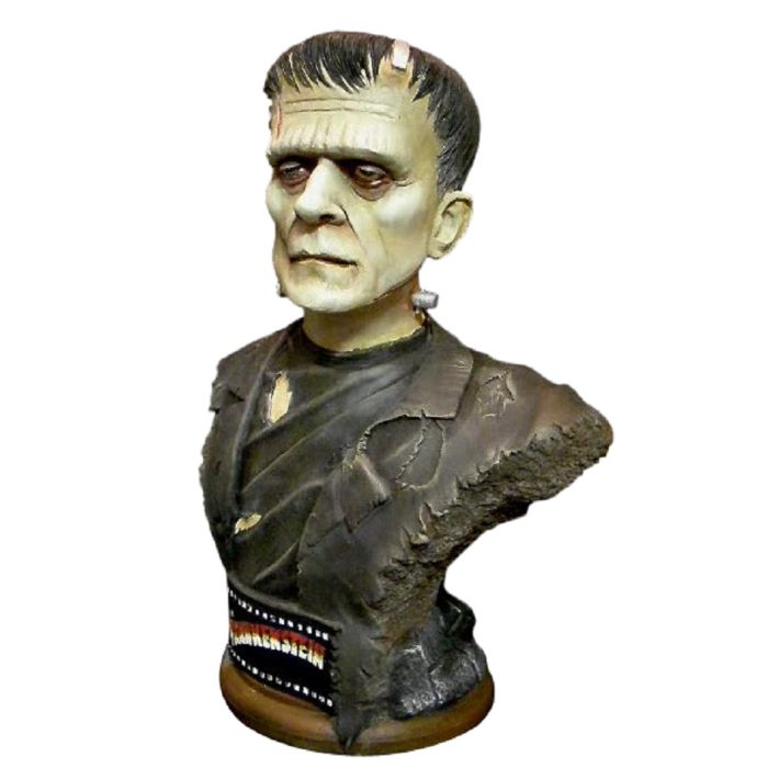 Monster Frankenstein Büste lebensgroß Dekoköpfe & Büsten