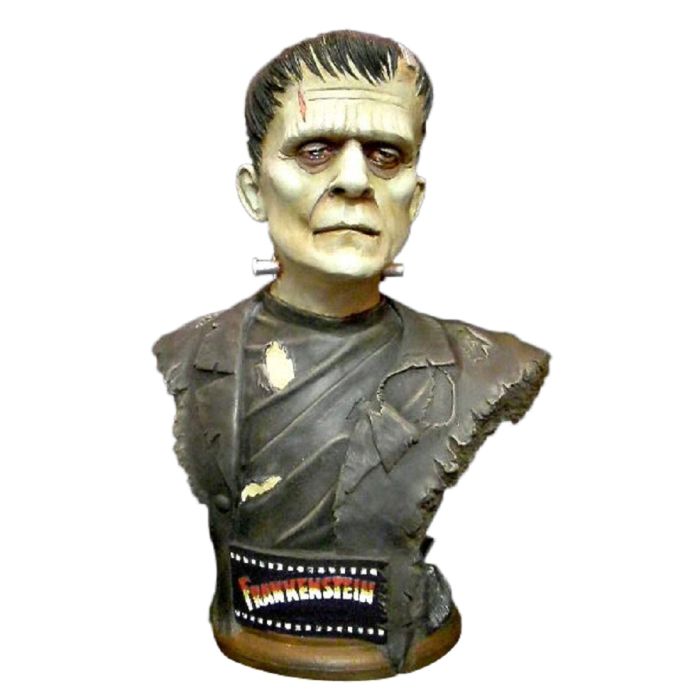 Monster Frankenstein Büste lebensgroß Dekoköpfe & Büsten