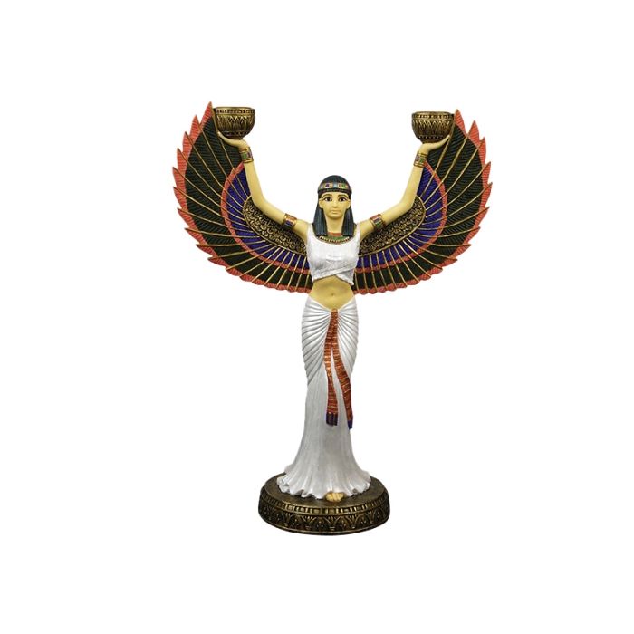 Kleopatra mit Flügeln Statue verkleinert Deko- & Werbefigur