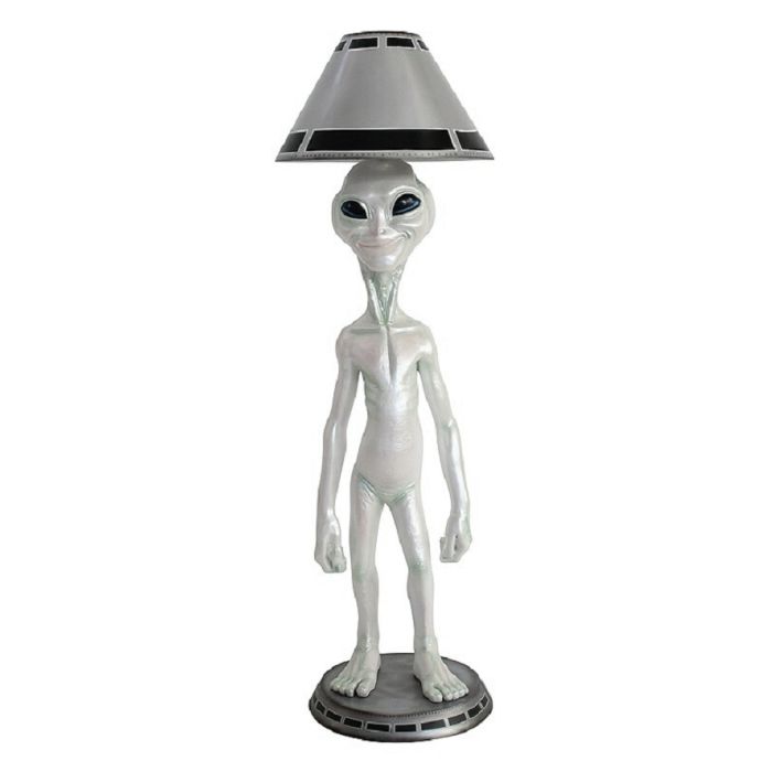 Alienlampe lebensgroß Beleuchtung