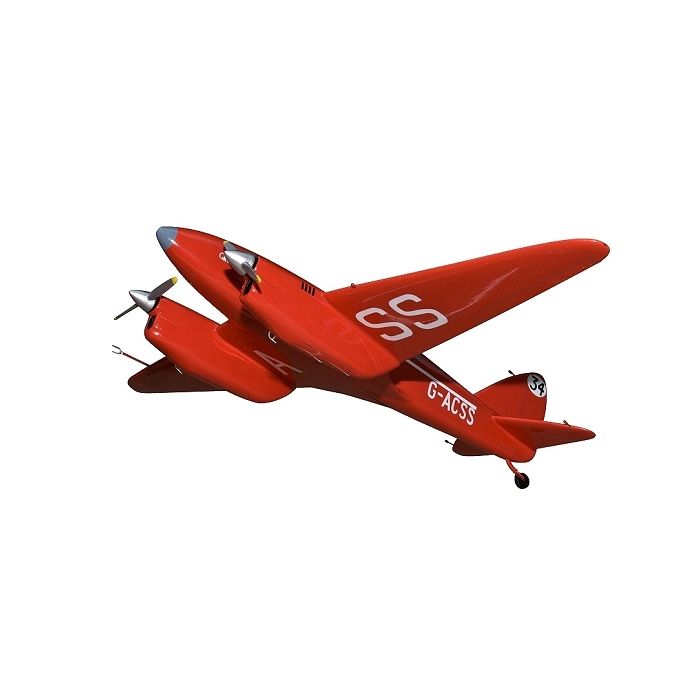 Flugzeug De Havilland DH88 Comet verkleinert Deko- & Werbefigur