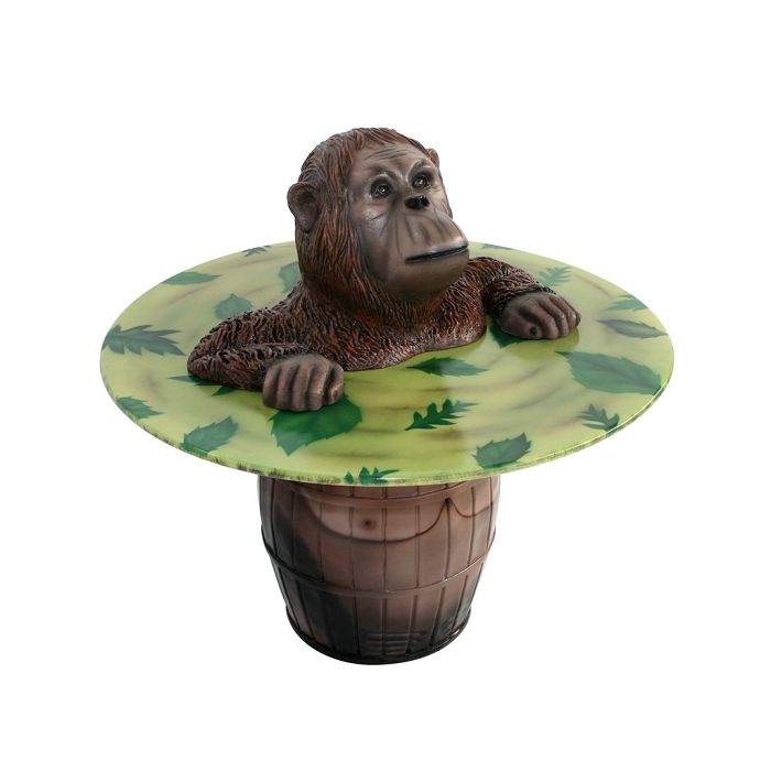 Orangutan Fasstisch lebensgroß Tisch