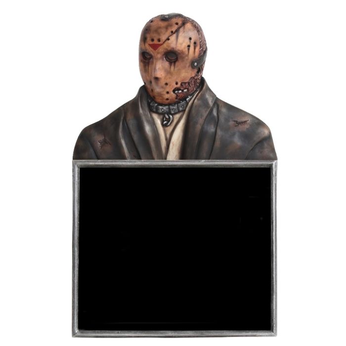 Monster Jason Voorhees Büste Angebotstafel lebensgroß Angebotstafel