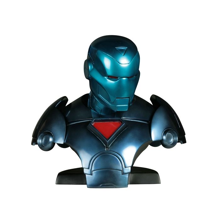 Iron Man blau Büste lebensgroß Dekorationsfigur
