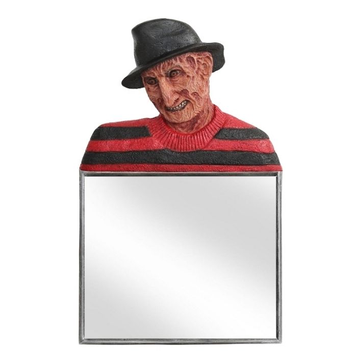 Monster Freddy Krüger Spiegel Quadrat lebensgroß Spiegel