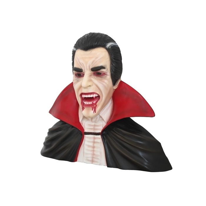 Dracula Büste für Wand lebensgroß Dekorationsfigur