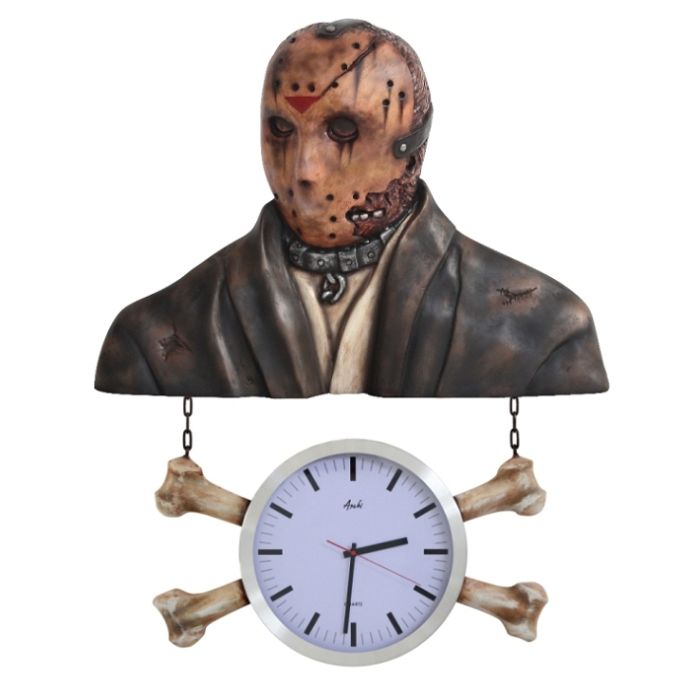 Monster Jason Voorhees Uhr lebensgroß Uhr