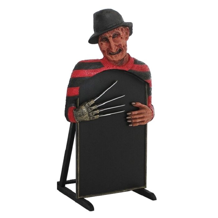 Monster Freddy Krüger Angebotstafel klein lebensgroß Angebotstafel
