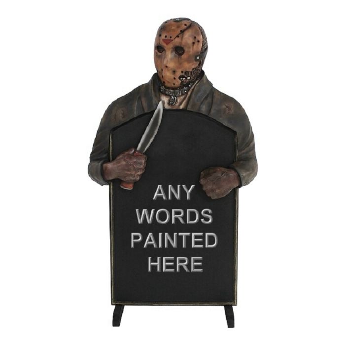 Monster Jason Voorhees  Angebotstafel klein lebensgroß Angebotstafel