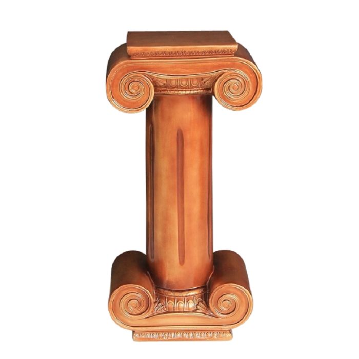 Säule Gold klein lebensgroß Säule