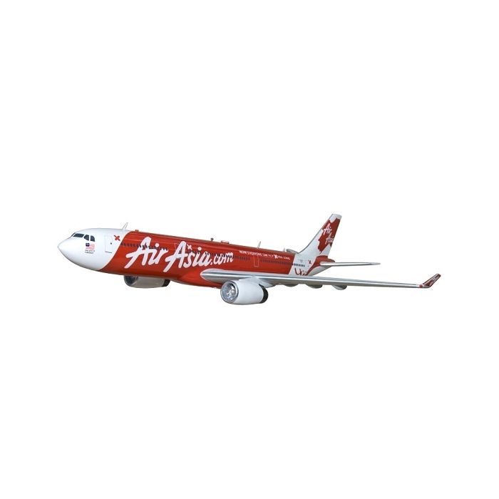 Flugzeug A330300 Air Asia verkleinert Deko- & Werbefigur